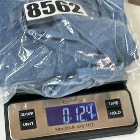 Ryu Size Large 3/4 Sleeve mini scatter dress Women's 8562 - Picture 10 of 10